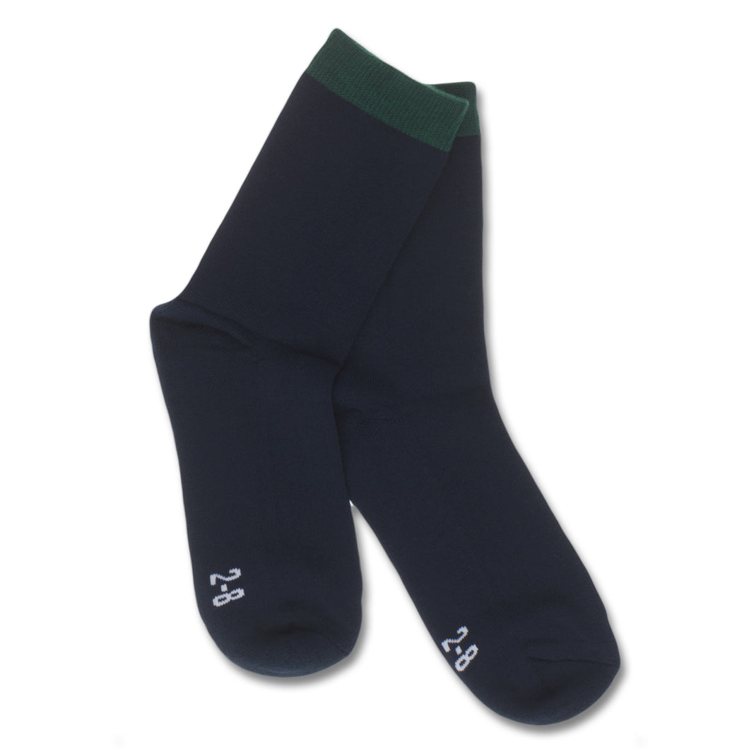 Socks - Navy Cotton